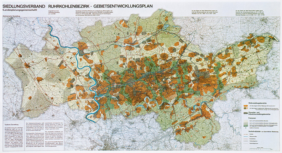 Gebietsentwicklungsplan Ruhr, 1966