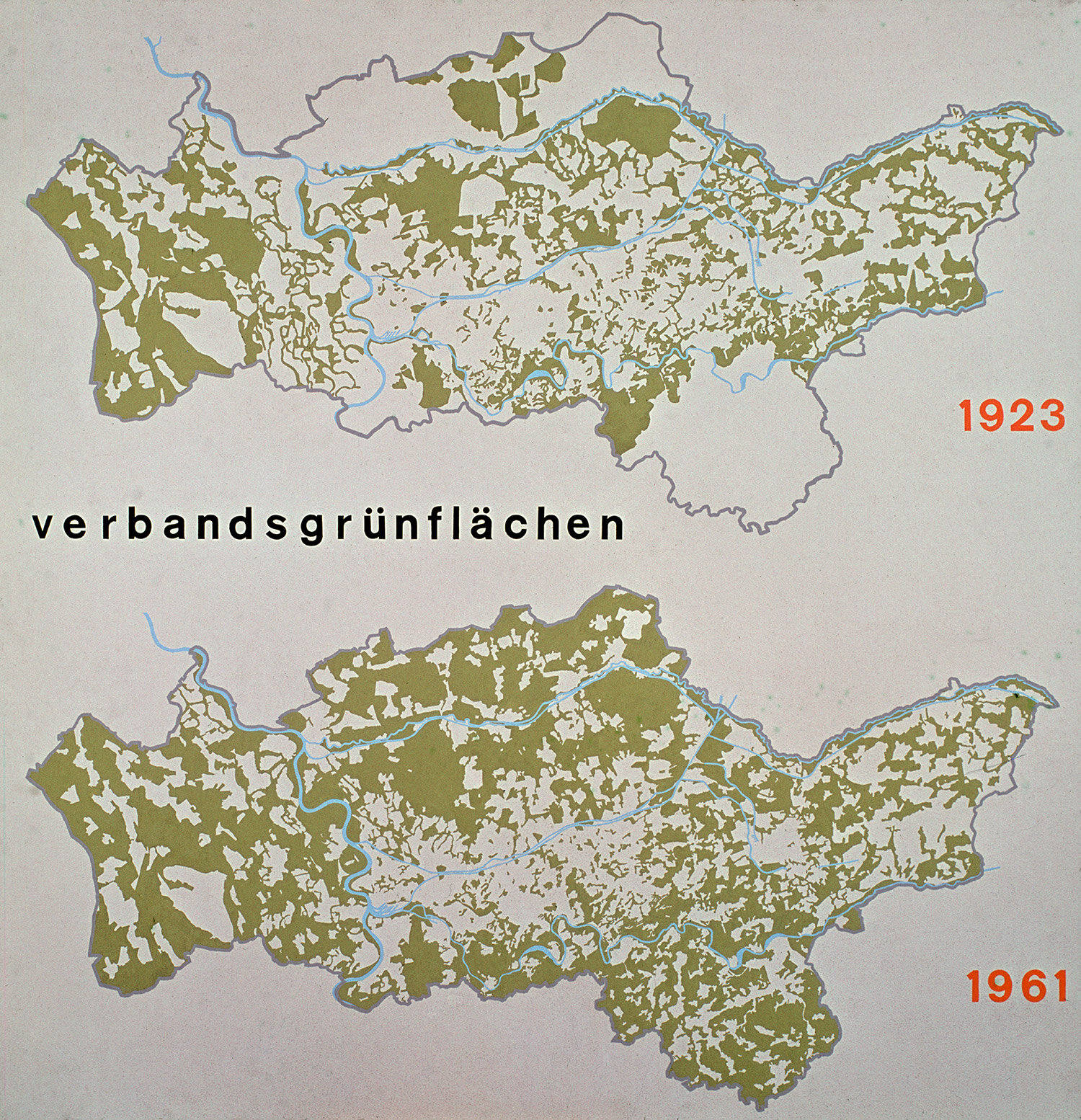 Verbandsgrünflächen des SVR 1925 und 1961