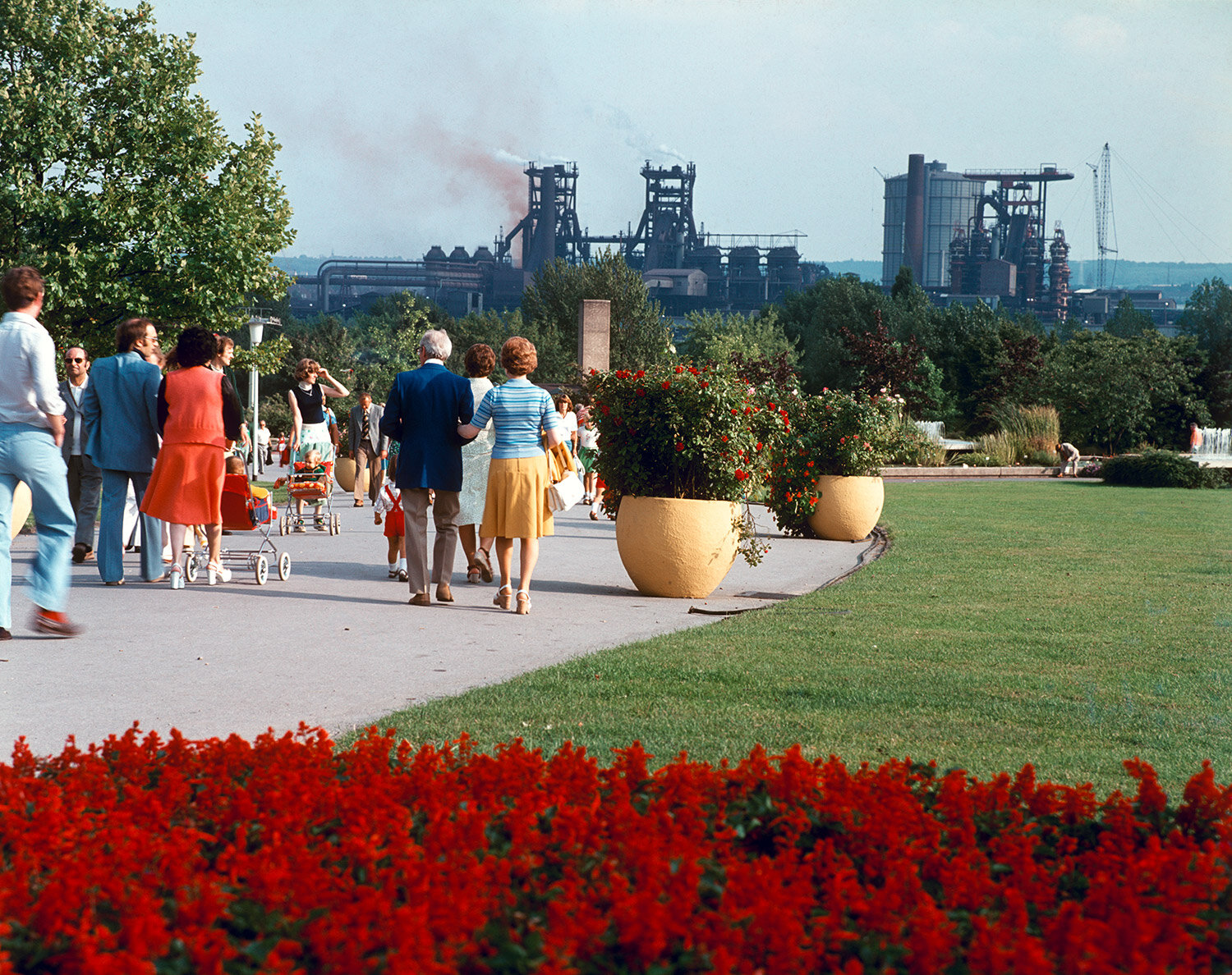 Westfalenpark Dortmund, 1976, Foto: Manfred Ehrich
