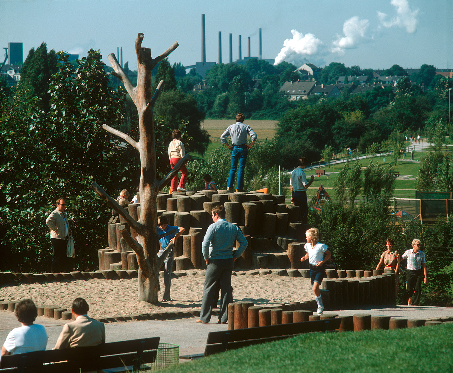 Revierpark Nienhausen, 1977, Foto: Joachim Schumacher